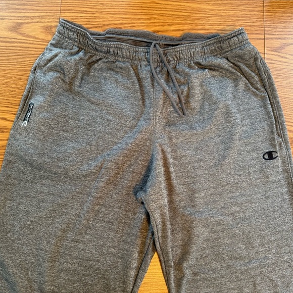 Champion Other - Straight Leg Heather Gray Joggers by Champion, Warm Lining.
